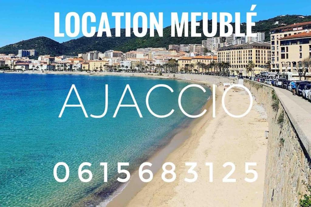 Appartement Hypercentre Parking Gratuit Ajaccio  Buitenkant foto